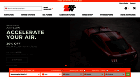 What Knfilters.com website looked like in 2022 (2 years ago)