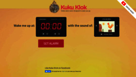 What Kukuklok.com website looked like in 2022 (2 years ago)