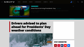 What Kutv.com website looked like in 2022 (3 years ago)
