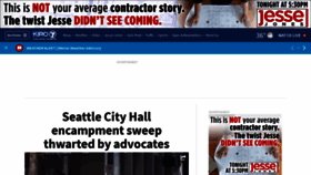 What Kiro7.com website looked like in 2022 (2 years ago)