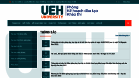 What Khdtkt.ueh.edu.vn website looked like in 2022 (2 years ago)