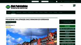 What Klubpodroznikow.com website looked like in 2022 (2 years ago)