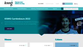 What Knmg.nl website looked like in 2022 (2 years ago)