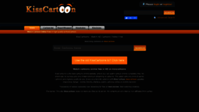 What Kisscartoon.nz website looked like in 2022 (4 years ago)