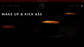What Kickinghorsecoffee.com website looked like in 2022 (2 years ago)