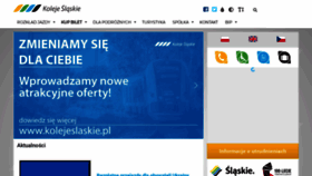 What Kolejeslaskie.com website looked like in 2022 (2 years ago)