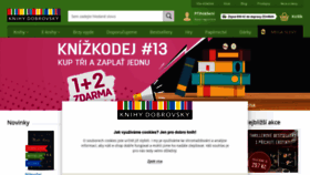 What Knihydobrovsky.cz website looked like in 2022 (2 years ago)