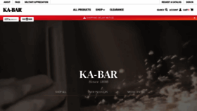 What Kabar.com website looked like in 2022 (2 years ago)
