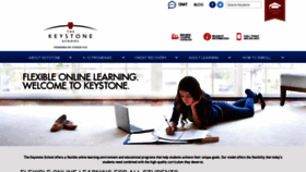 What Keystoneschoolonline.com website looked like in 2022 (2 years ago)