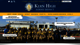 What Kernhigh.org website looked like in 2022 (2 years ago)
