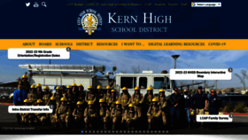 What Kernhigh.org website looked like in 2022 (3 years ago)