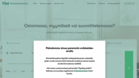What Kiinteistomaailma.fi website looked like in 2022 (2 years ago)