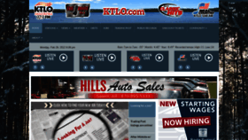 What Ktlo.com website looked like in 2022 (2 years ago)