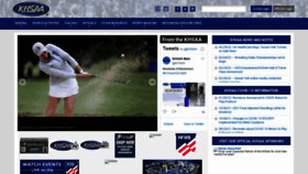 What Khsaa.org website looked like in 2022 (2 years ago)