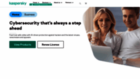 What Kaspersky.ca website looked like in 2022 (2 years ago)