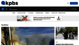 What Kpbs.org website looked like in 2022 (2 years ago)