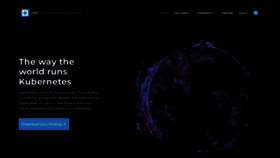 What K8slens.dev website looked like in 2022 (2 years ago)