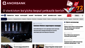 What Kun.uz website looked like in 2022 (2 years ago)