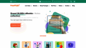 What Kopykitab.com website looked like in 2022 (2 years ago)