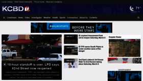 What Kcbd.com website looked like in 2022 (2 years ago)