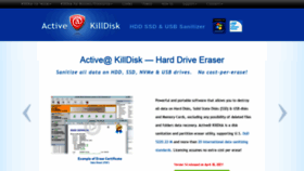 What Killdisk.com website looked like in 2022 (2 years ago)