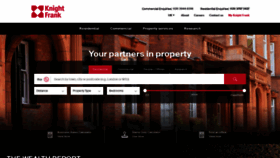 What Knightfrank.co.uk website looked like in 2022 (2 years ago)