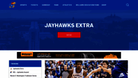 What Kuathletics.com website looked like in 2022 (2 years ago)