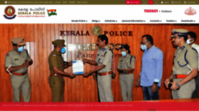 What Keralapolice.gov.in website looked like in 2022 (2 years ago)