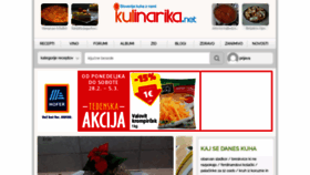 What Kulinarika.net website looked like in 2022 (2 years ago)