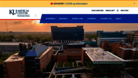 What Kumc.edu website looked like in 2022 (2 years ago)
