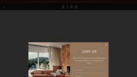 What Kingliving.com.au website looked like in 2022 (2 years ago)