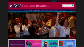 What Kaganonline.com website looked like in 2022 (3 years ago)