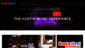 What Kutx.org website looked like in 2022 (2 years ago)