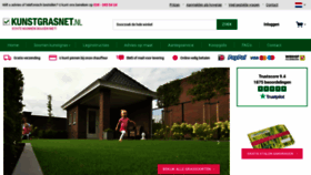 What Kunstgrasnet.nl website looked like in 2022 (2 years ago)