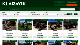 What Klaravik.dk website looked like in 2022 (2 years ago)