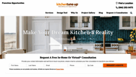 What Kitchentuneup.com website looked like in 2022 (2 years ago)