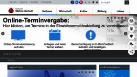 What Koethen-anhalt.de website looked like in 2022 (2 years ago)