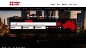What Knightfrank.com.au website looked like in 2022 (2 years ago)