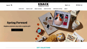 What Knackshops.com website looked like in 2022 (2 years ago)