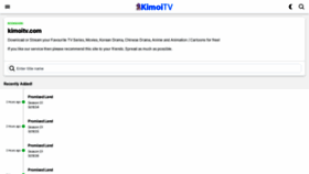 What Kisstvseries.com website looked like in 2022 (2 years ago)