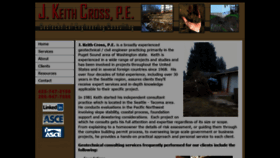 What Keithcrossgeotechnical.com website looked like in 2022 (2 years ago)