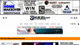 What Kezi.com website looked like in 2022 (2 years ago)