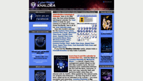 What Khaldea.com website looked like in 2022 (2 years ago)