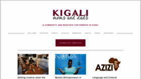 What Kigalimomsanddads.com website looked like in 2022 (2 years ago)