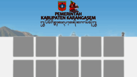 What Karangasemkab.go.id website looked like in 2022 (2 years ago)
