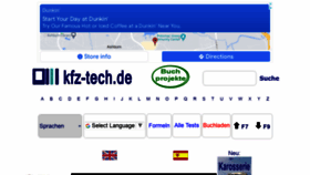 What Kfz-tech.de website looked like in 2022 (2 years ago)
