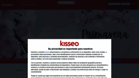 What Kisseo.es website looked like in 2022 (2 years ago)
