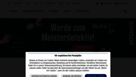 What Kosmos.de website looked like in 2022 (2 years ago)