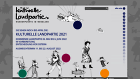 What Kulturelle-landpartie.de website looked like in 2022 (2 years ago)