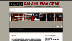 What Kalahicustomblades.com website looked like in 2022 (2 years ago)